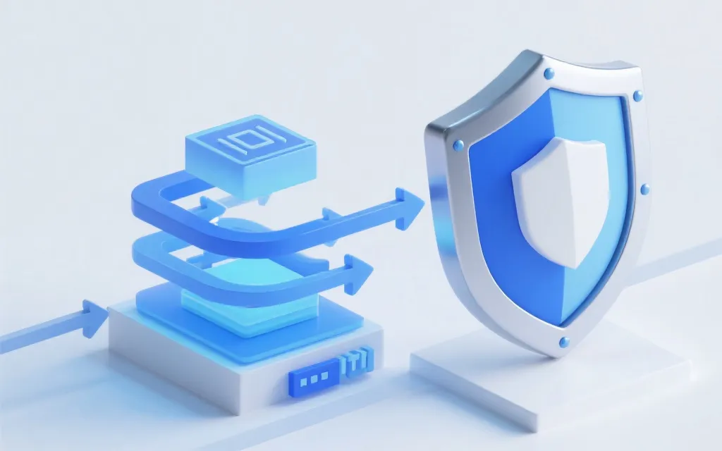 系统数据流与安全防护结构图